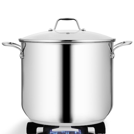 Nutrichef Ss 30Cm/19Qt Cvd Stockpot NCSP20
